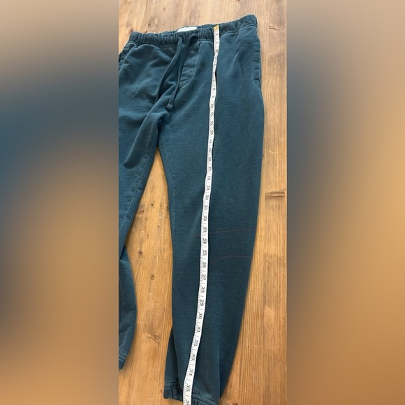 American Eagle Outfitters Teal Joggers Size M Streetwear Athleisure Distressed - Picture 12 of 15
